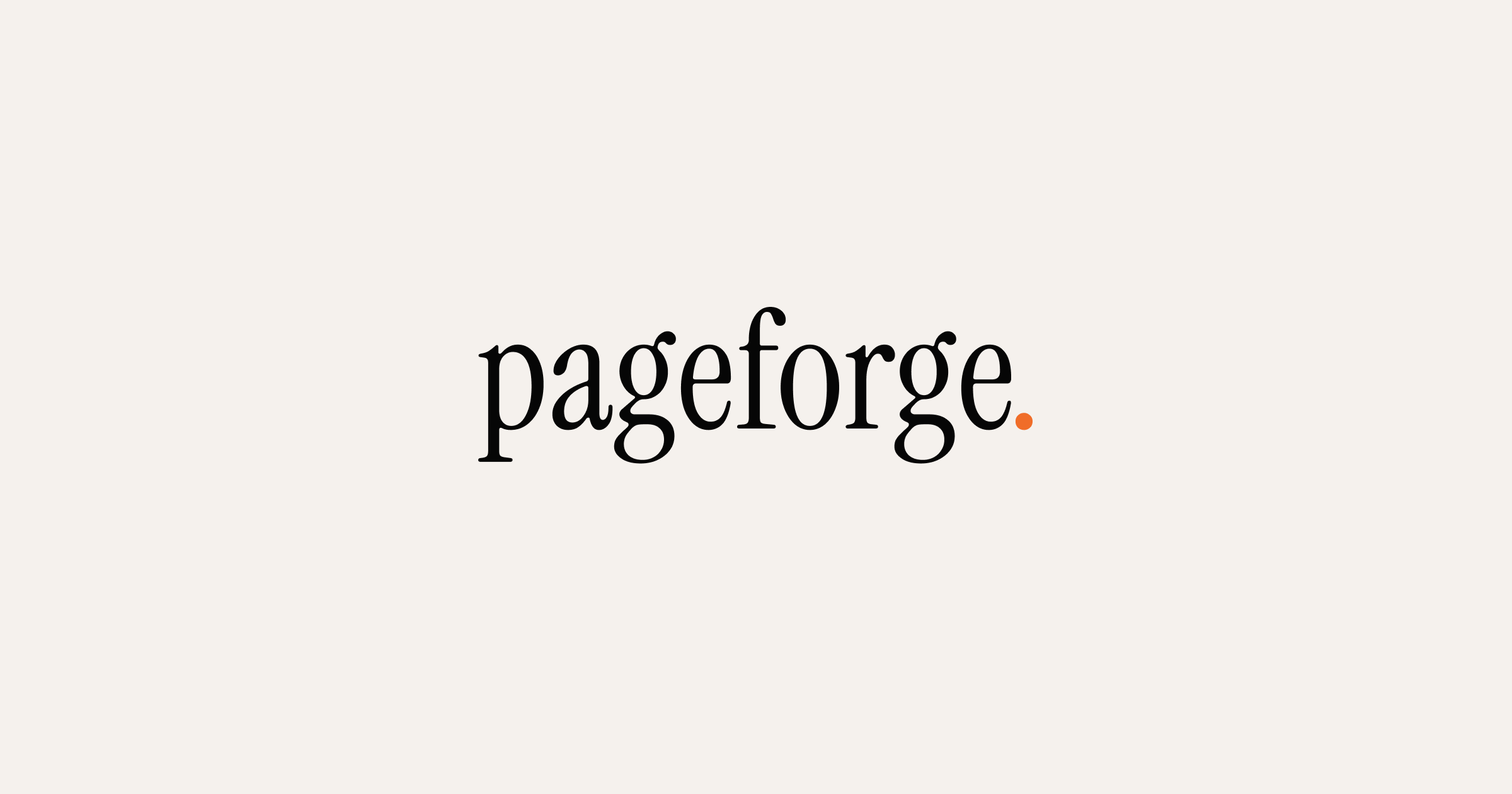 PageForge